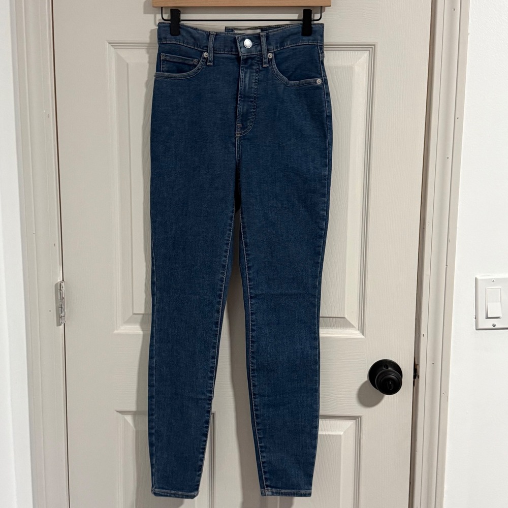 Everlane The Way High Skinny Jean Womens‎ 26 Blue High Rise Stretch